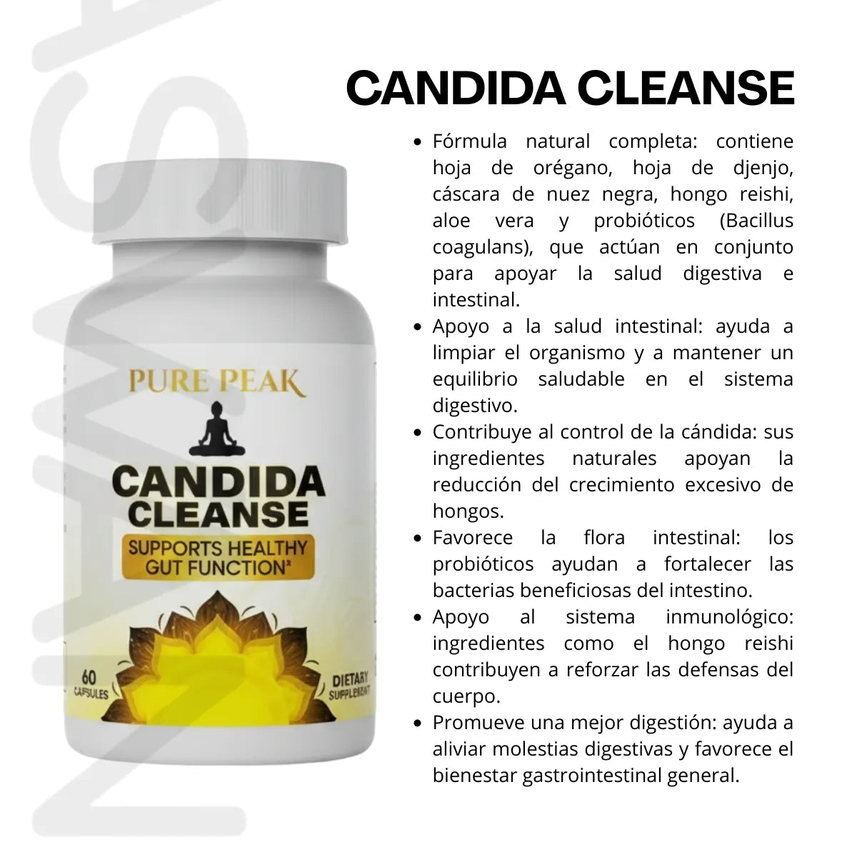 CANDIDA CLEANSE DEXINTOXICANTE      APROVECHA  LAS OFERTAS