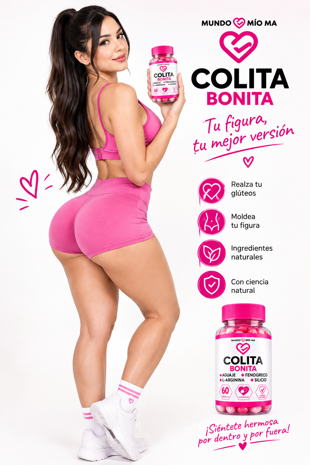 COLITA BONITA  UN SUPLEMENTO ESPECIALMENTE PARA TUS GLUTEOS