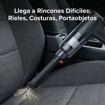 Aspiradora Portátil 3 en 1 TurboClean Aspira, Sopla y Limpia