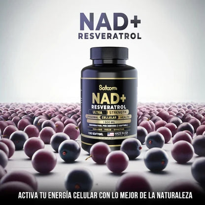 NAD + RESVERATROL 1500 MG   APROVECHA LA OFERTA