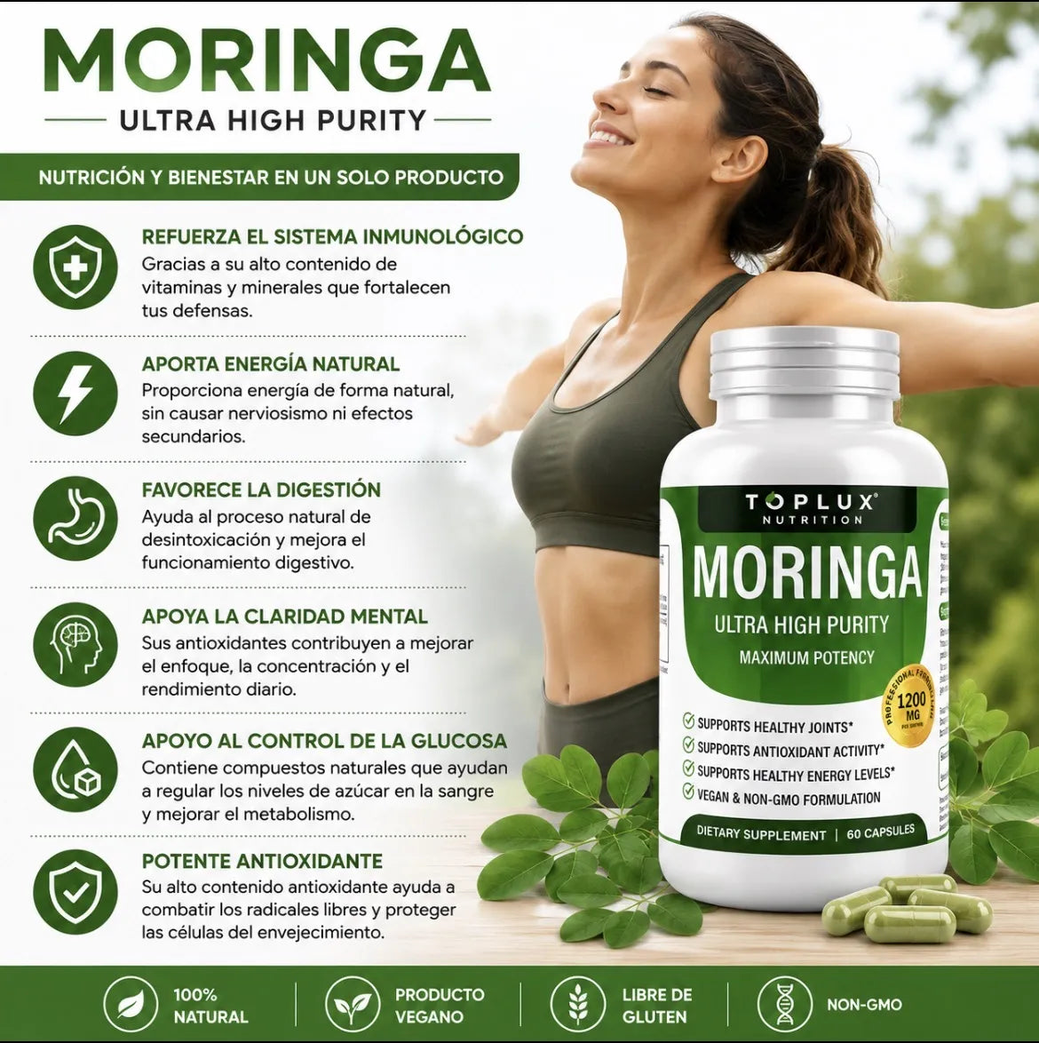 MORINGA ULTRA HIGH PURITY        APROVECHA  LAS OFERTAS