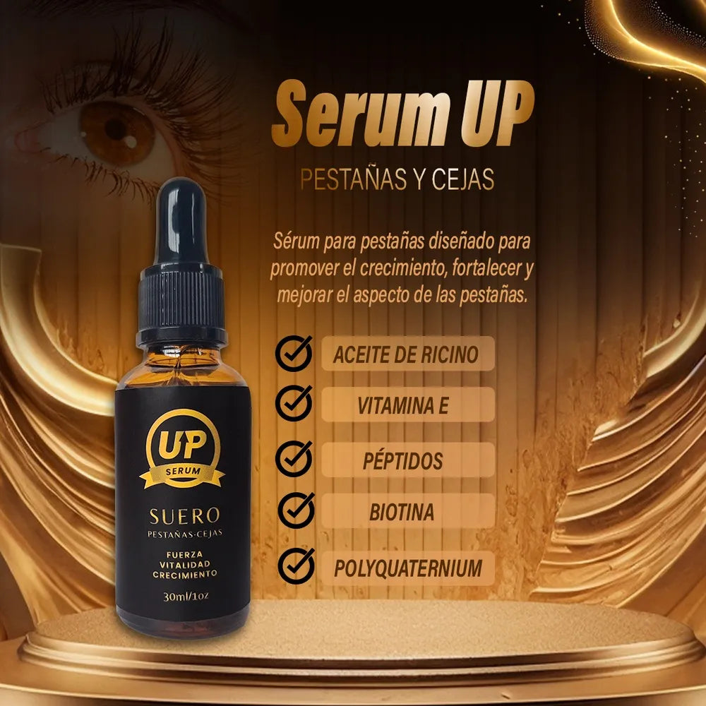 SERUM UP ALARGAMIENTO DE PESTAÑAS Y CEJAS + MASCARILLA FACIAL         APROVECHA ESTAS OFERTAS LIMITADAS